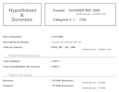 Aperçu avant impression du dossier